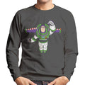 Disney Toy Story Buzz Lightyear Flight Pose Men's Sweatshirt product image 1