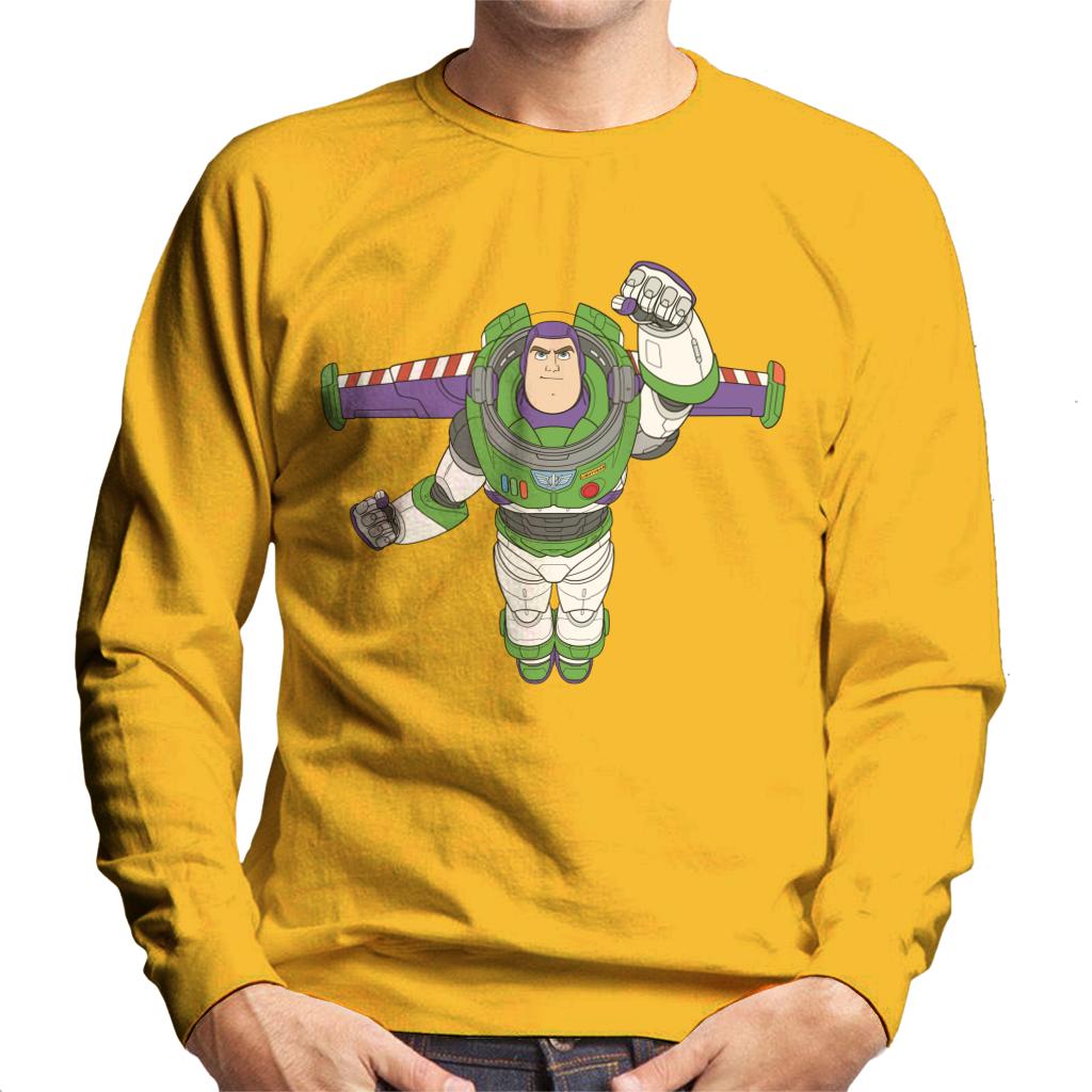 Disney Toy Story Buzz Lightyear Flight Pose Men's Sweatshirt product image 6
