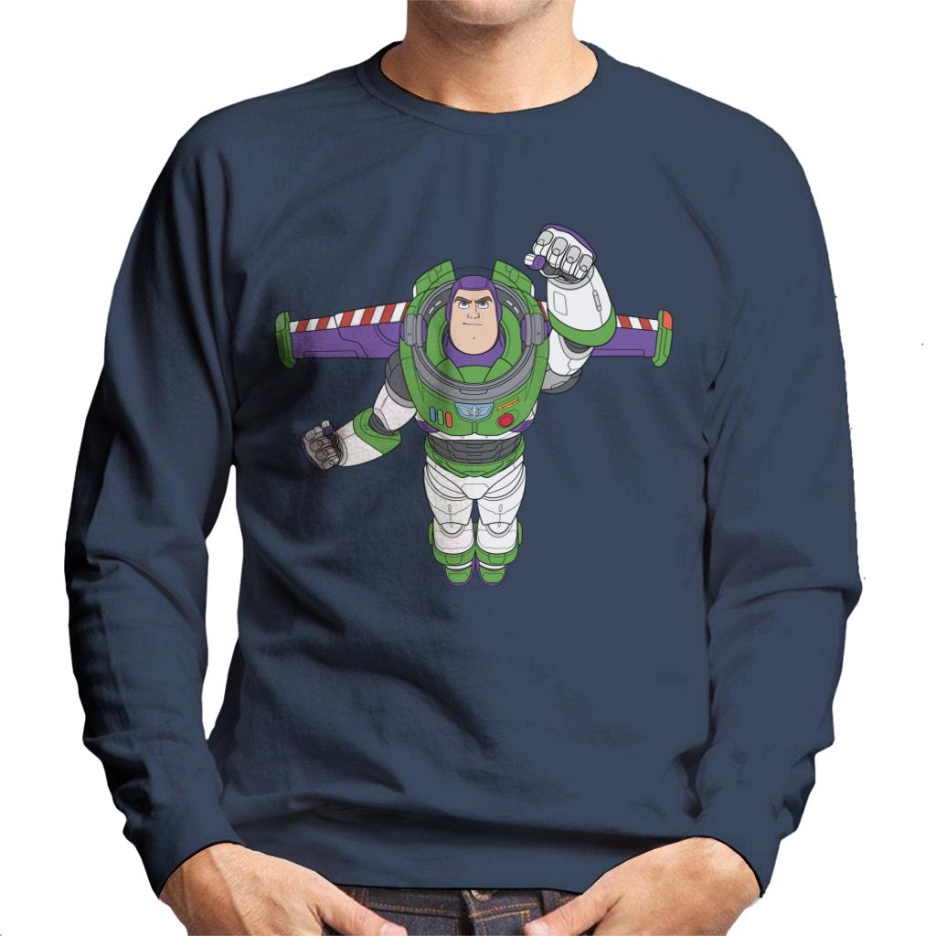 Disney Toy Story Buzz Lightyear Flight Pose Men's Sweatshirt product image 4