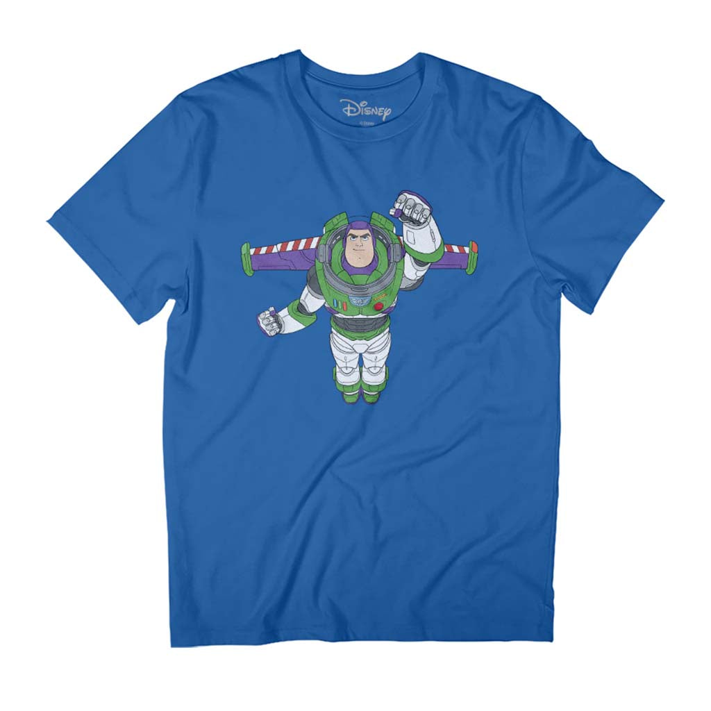Disney Toy Story Buzz Lightyear Flight Pose Men's T-Shirt product image 1