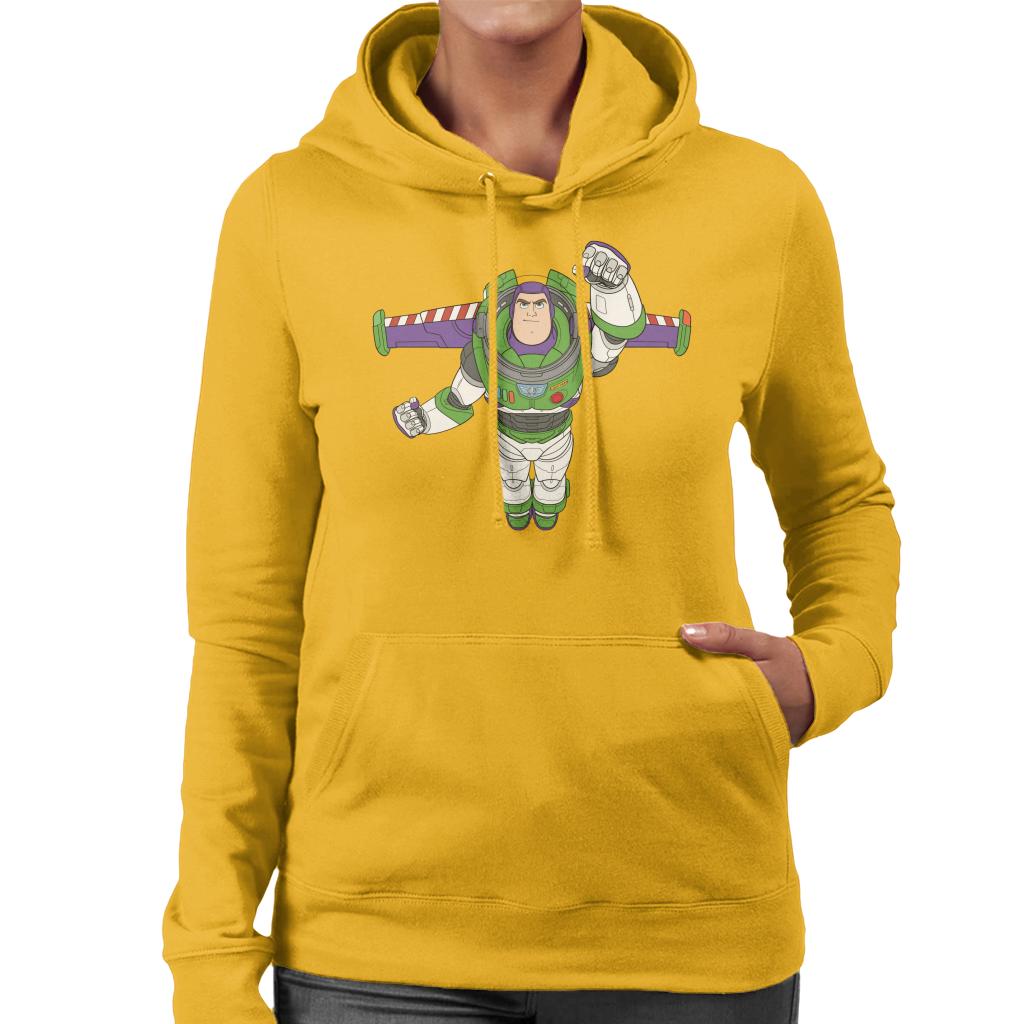 Disney Toy Story Buzz Lightyear Flight Pose Women's Hooded product image 6