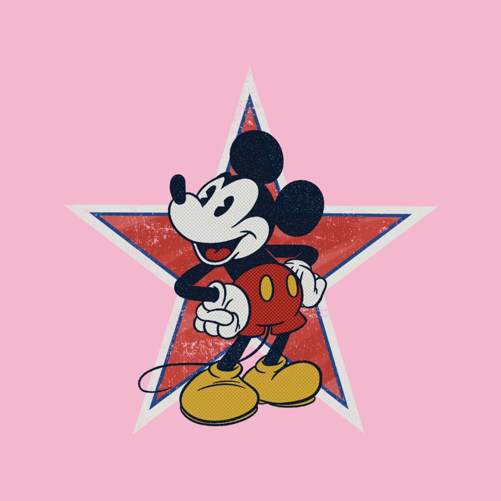 Disney Distressed Mickey Mouse Star Women's Hooded product image 7
