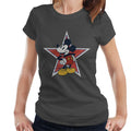 Disney Distressed Mickey Mouse Star Women's T-Shirt product image 1