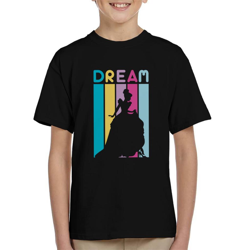 Disney Cinderella Dream Colour Stripes Kid's T-Shirt product image 1