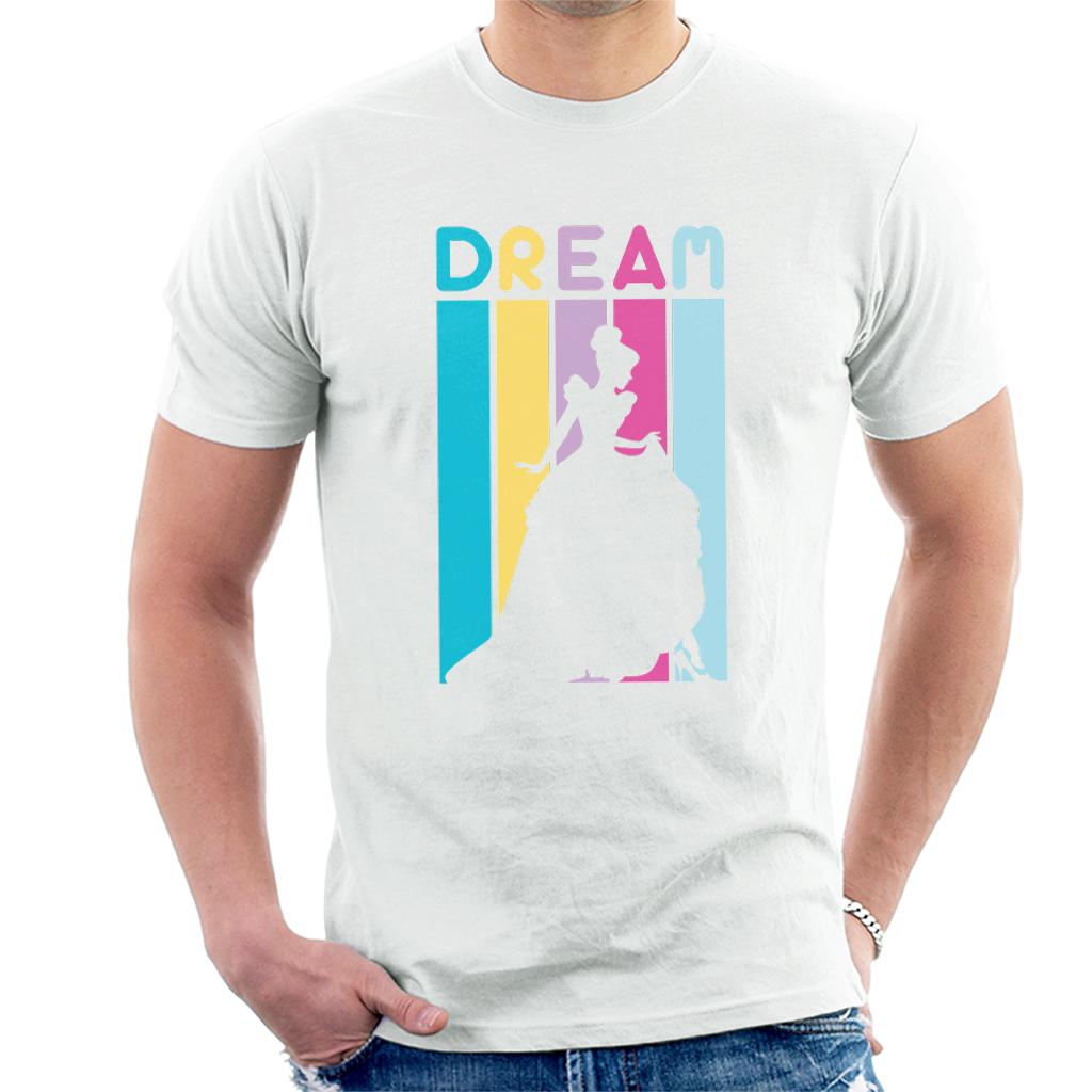 Disney Cinderella Dream Colour Stripes Men's T-Shirt product image 4