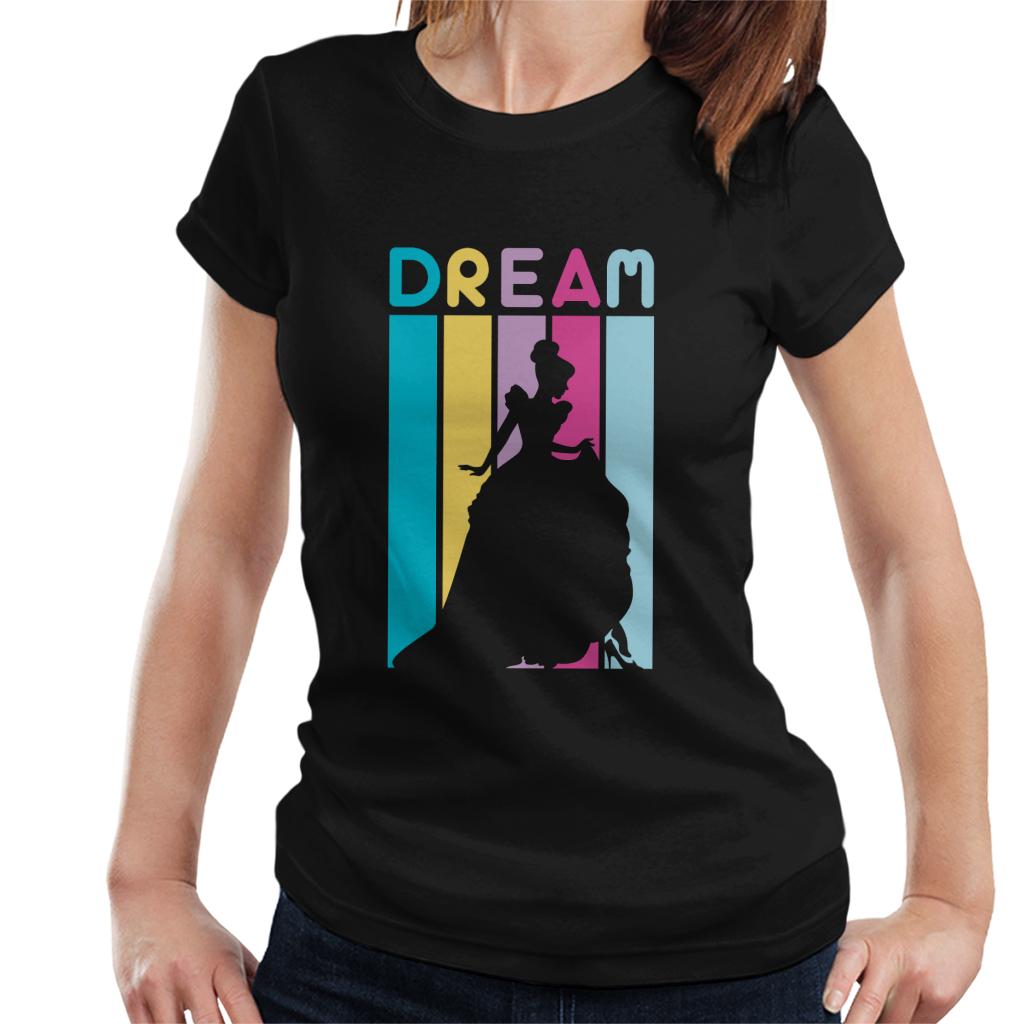 Disney Cinderella Dream Colour Stripes Women's T-Shirt product image 1