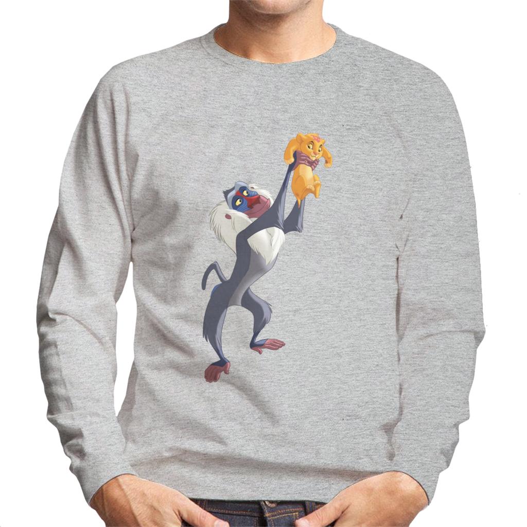 Disney The Lion King Rafiki And Simba Scene Men's Sweatshirt product image 1