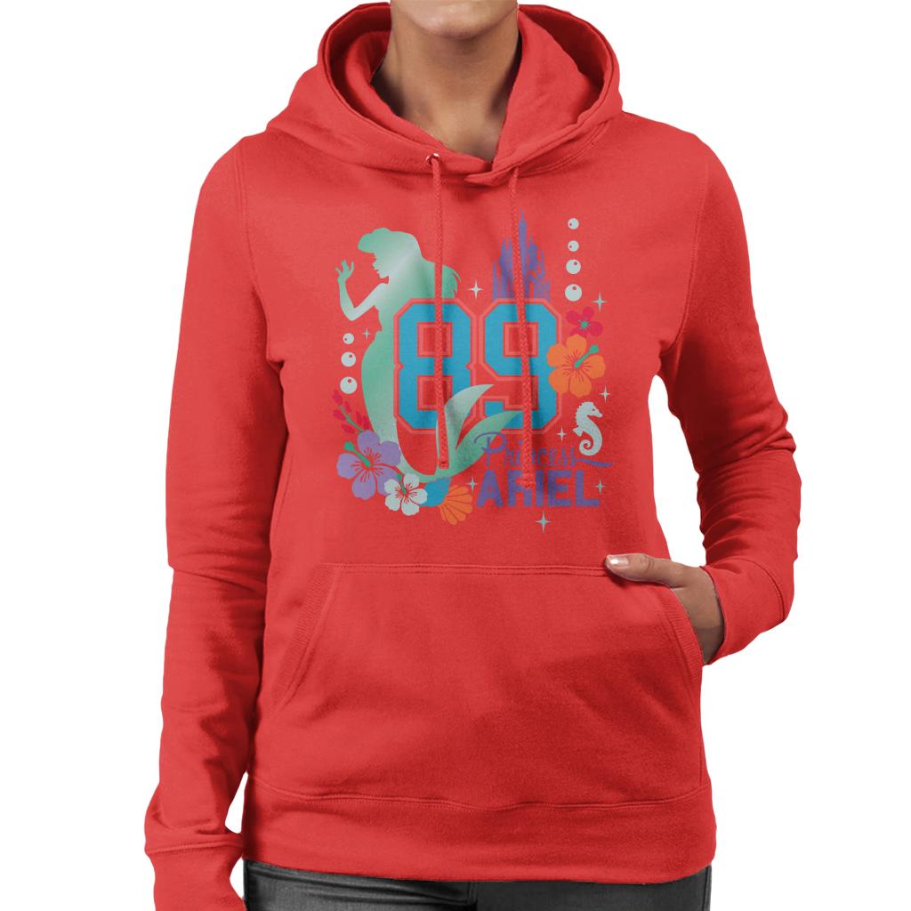 Disney The Little Mermaid Princess Ariel 89 Women's Hooded product image 4