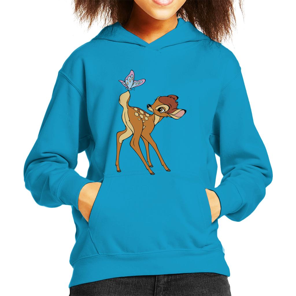 Disney Bambi Butterfly On Tail Kid's Hooded Sweatshirt product image 4