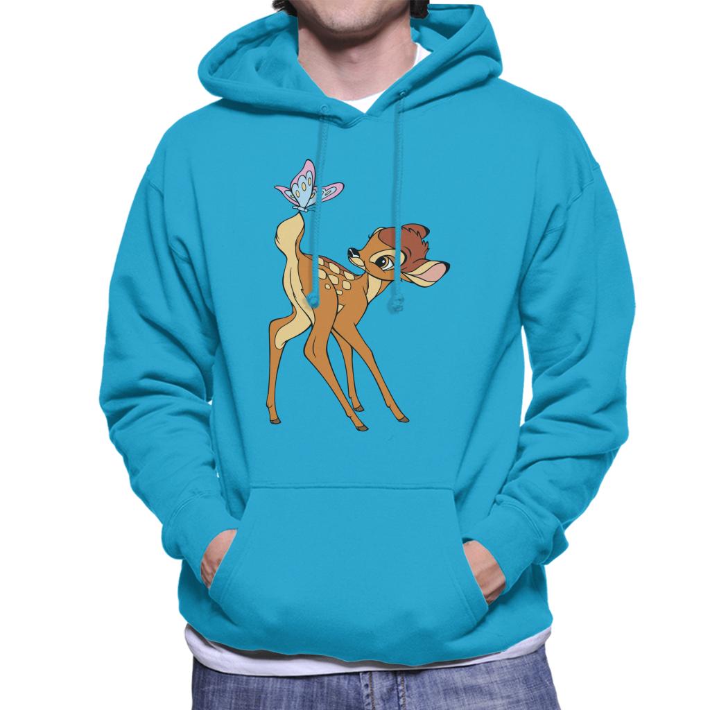 Disney Bambi Butterfly On Tail Men's Hooded Sweatshirt product image 4