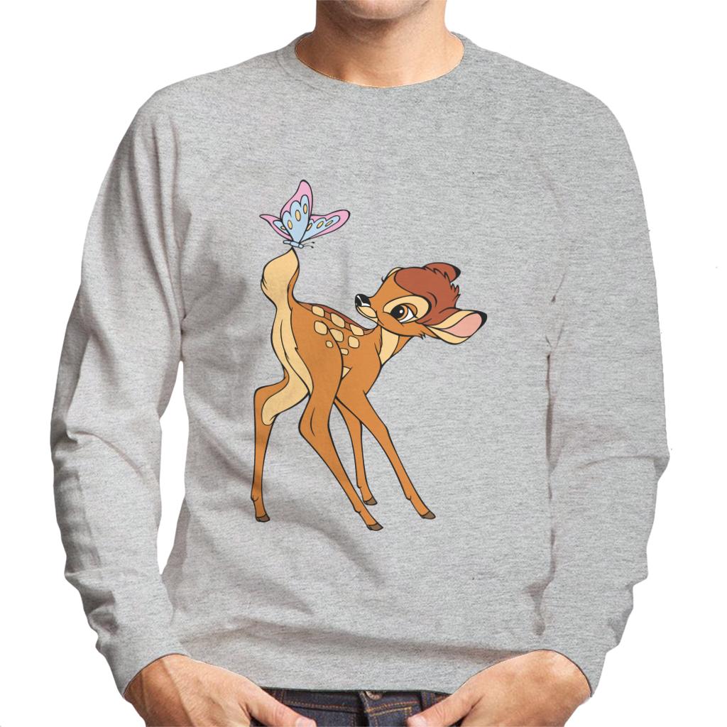 Disney Bambi Butterfly On Tail Men's Sweatshirt product image 1
