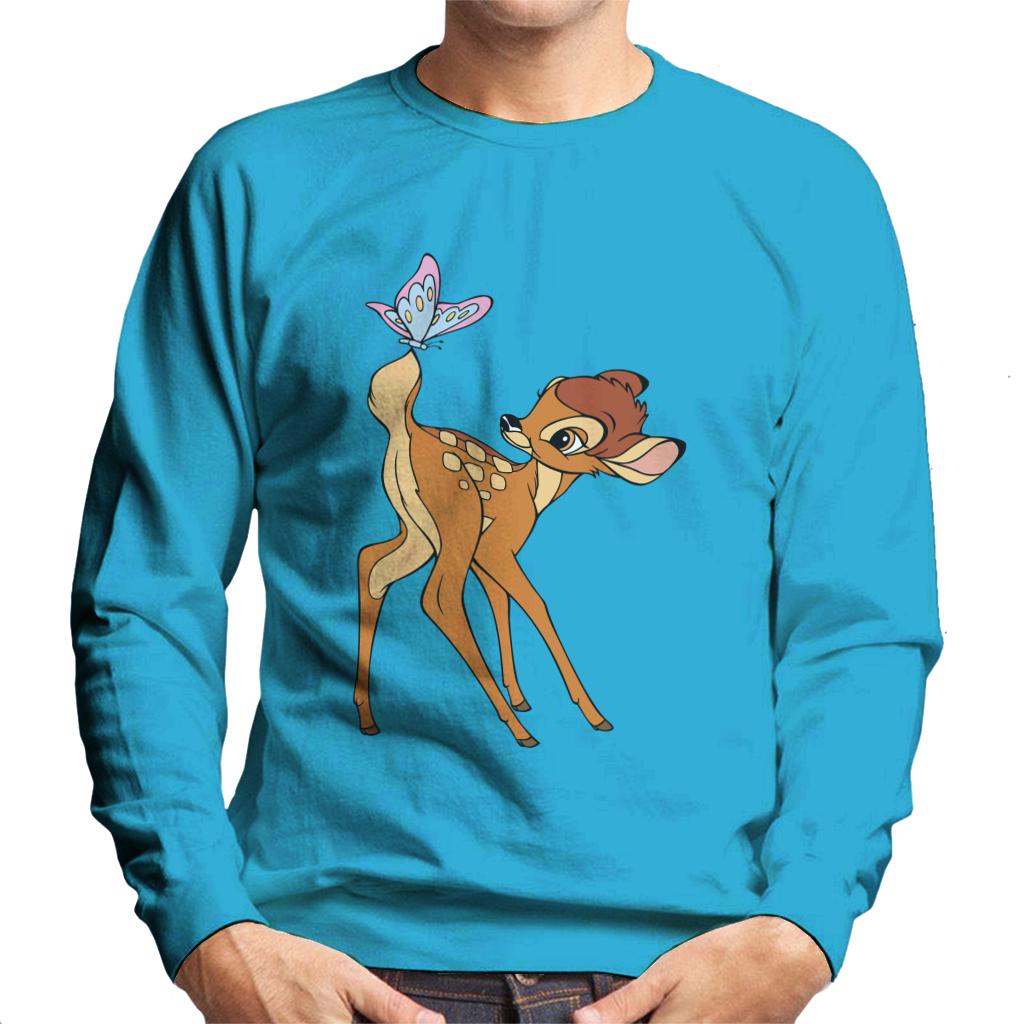 Disney Bambi Butterfly On Tail Men's Sweatshirt product image 4