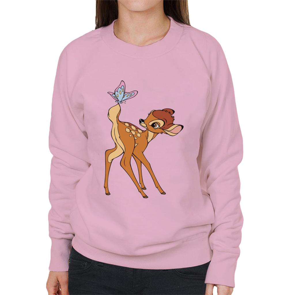 Disney Bambi Butterfly On Tail Women's Sweatshirt product image 6