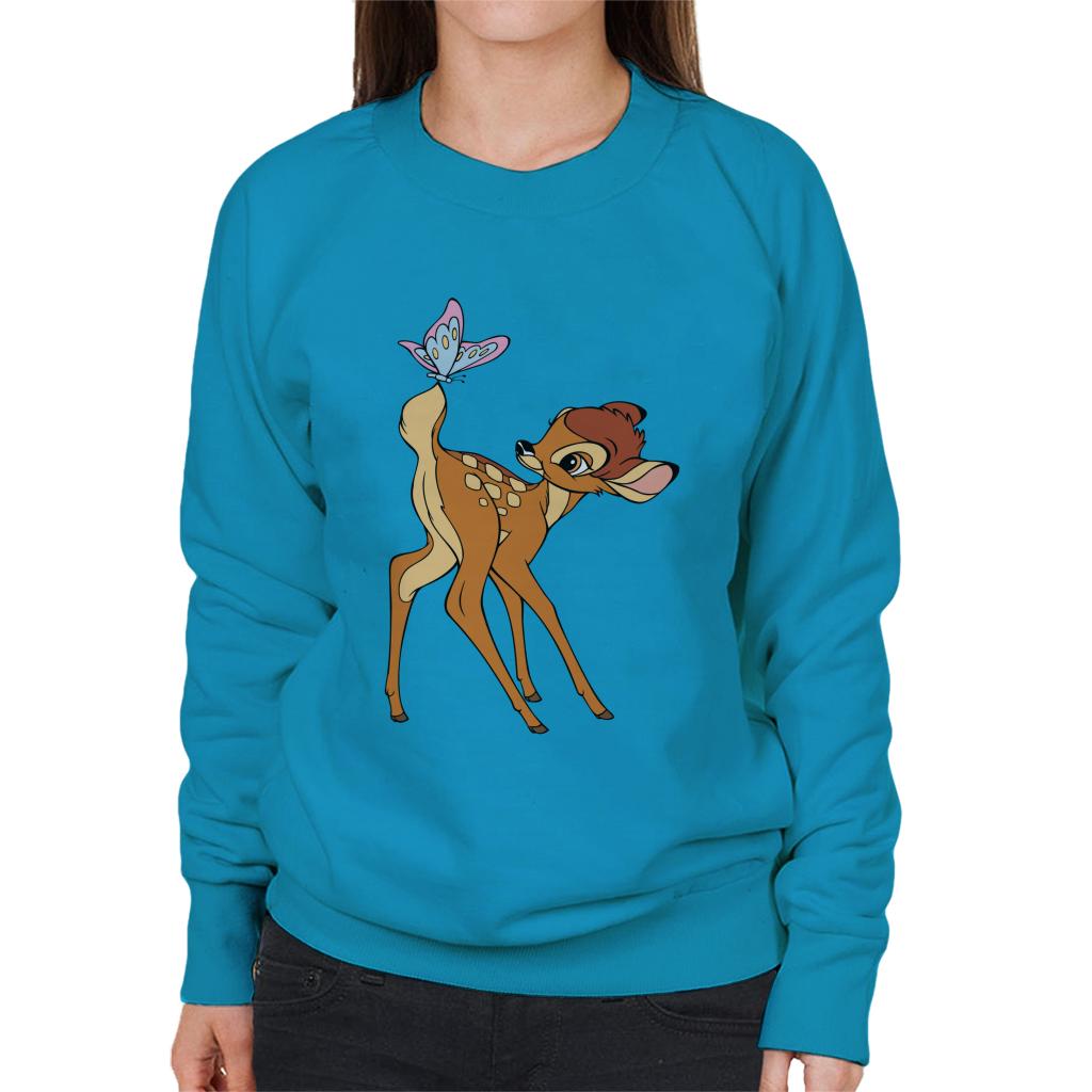Disney Bambi Butterfly On Tail Women's Sweatshirt product image 4
