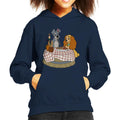 Disney Lady And The Tramp Spaghetti Scene Kid's Hooded product image 1
