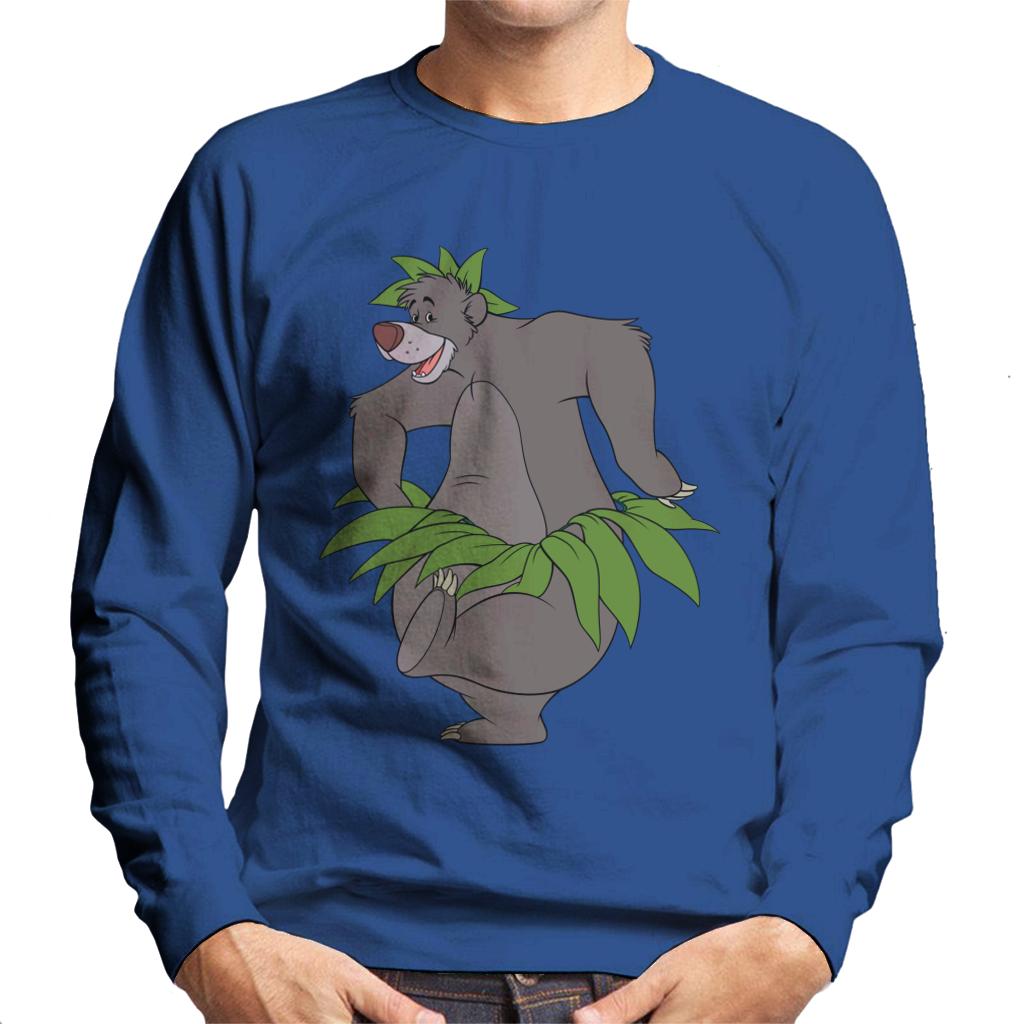 Disney The Jungle Book Baloo Leaf Dance Men's Sweatshirt product image 6