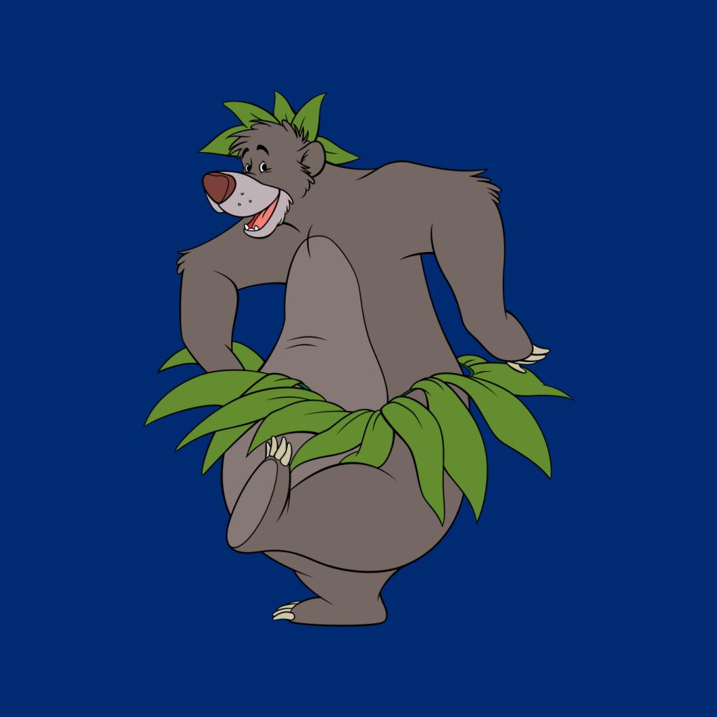 Disney The Jungle Book Baloo Leaf Dance Men's Hooded product image 7