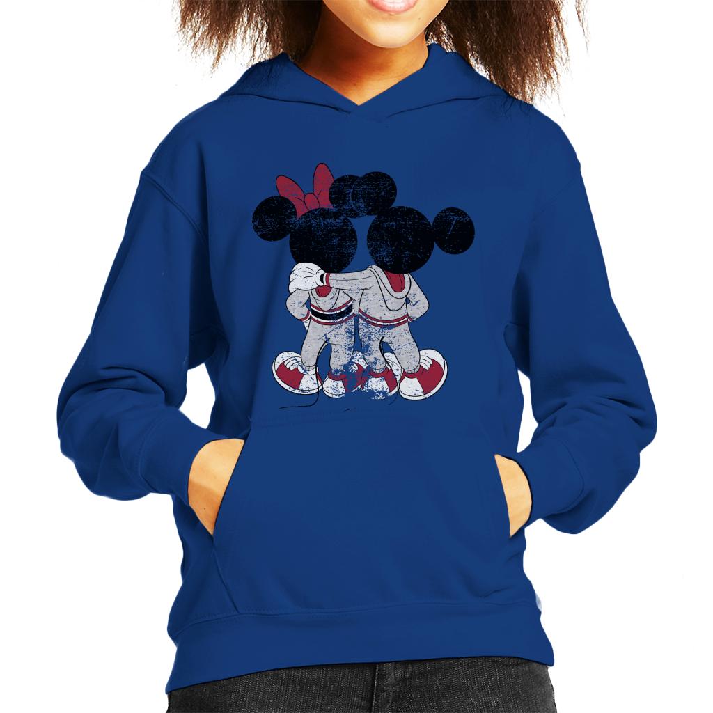 Disney Mickey And Minnie Mouse Together Distressed Back product image 1