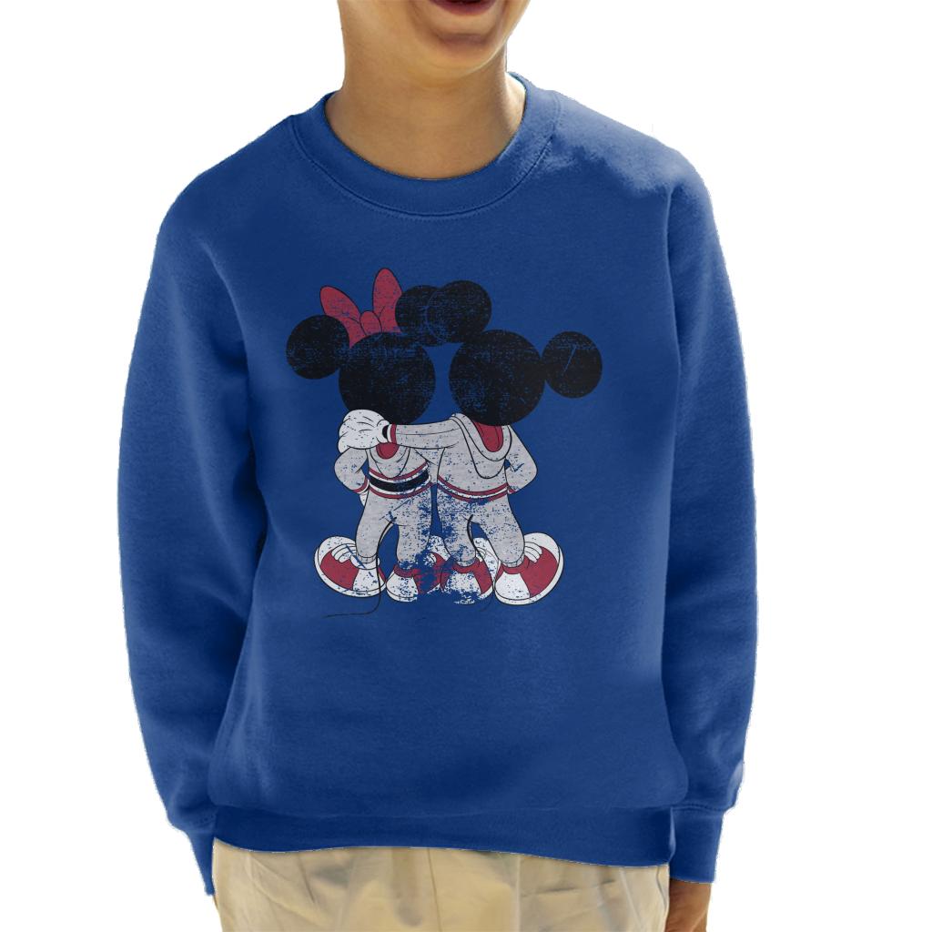 Disney Mickey And Minnie Mouse Together Distressed Back product image 1