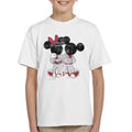 Disney Mickey And Minnie Mouse Together Distressed Back product image 1