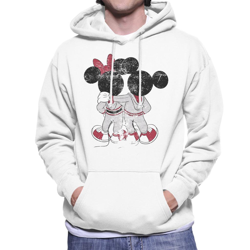 Disney Mickey And Minnie Mouse Together Distressed Back product image 1