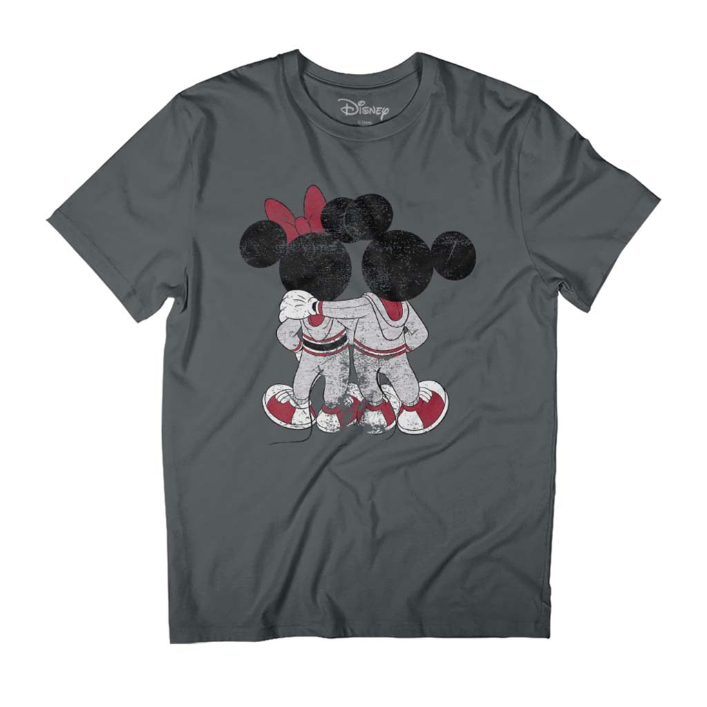 Disney Mickey And Minnie Mouse Together Distressed Back product image 1
