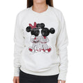Disney Mickey And Minnie Mouse Together Distressed Back product image 1