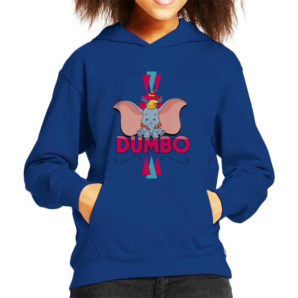 Disney Dumbo Ears Circus Art Kid's Hooded Sweatshirt product image 1