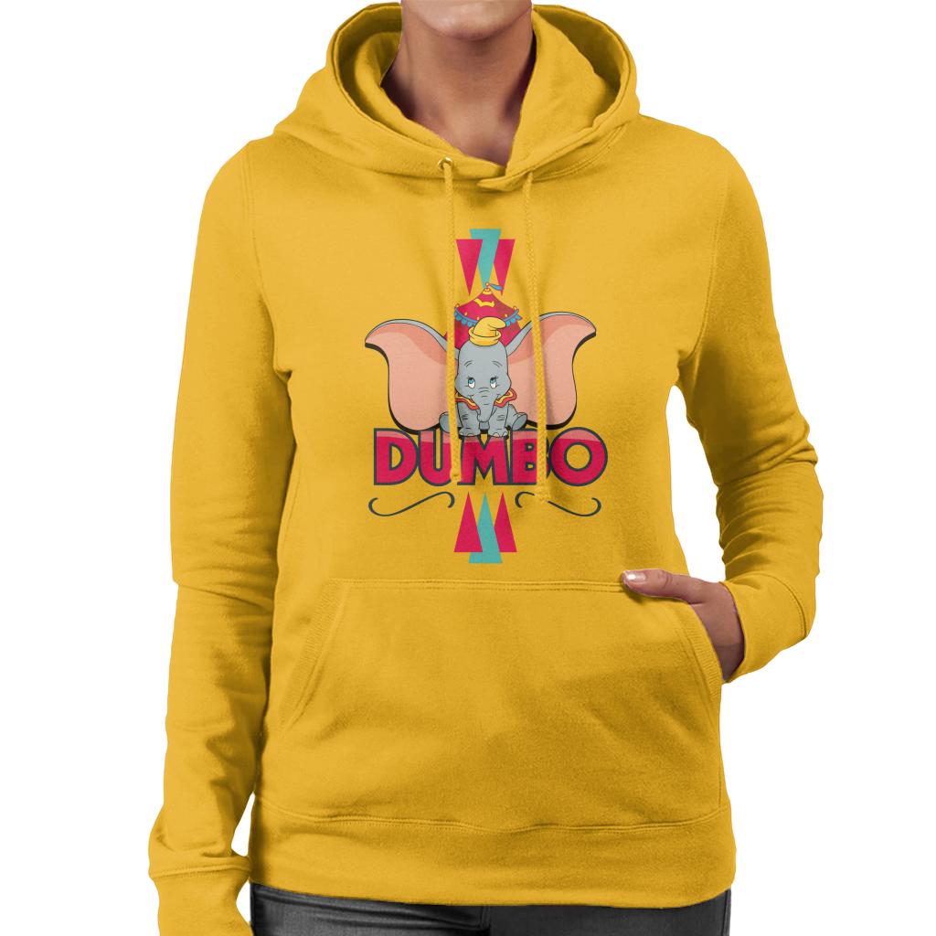 Disney Dumbo Ears Circus Art Women's Hooded Sweatshirt product image 6