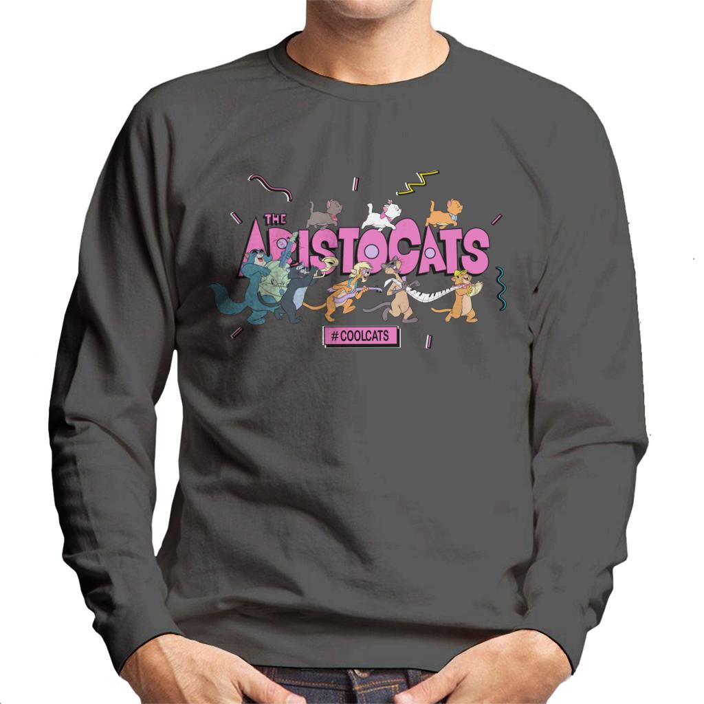 Disney The Aristocats Hashtag Cool Cats Men's Sweatshirt product image 1