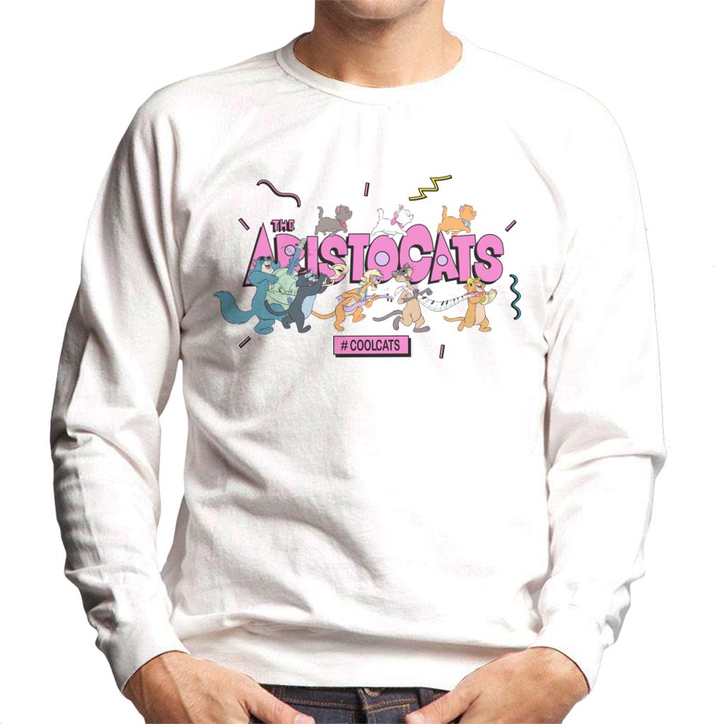 Disney The Aristocats Hashtag Cool Cats Men's Sweatshirt product image 4