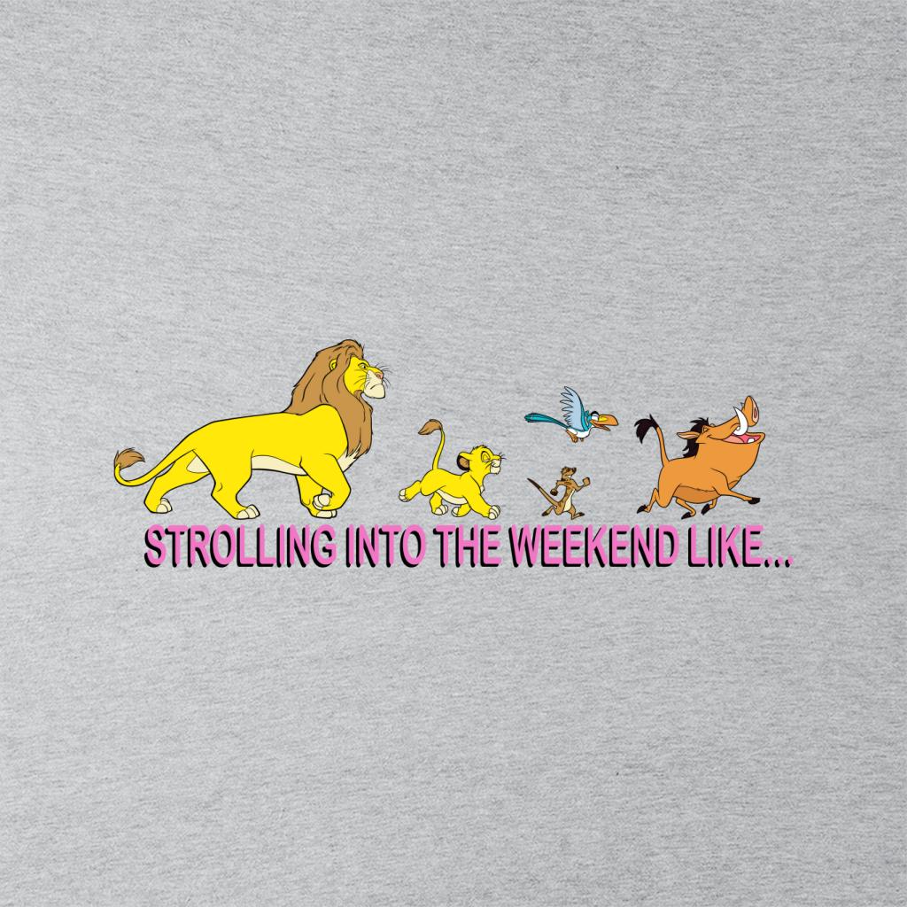 Disney The Lion King Strolling Into Weekend Like Women's product image 2