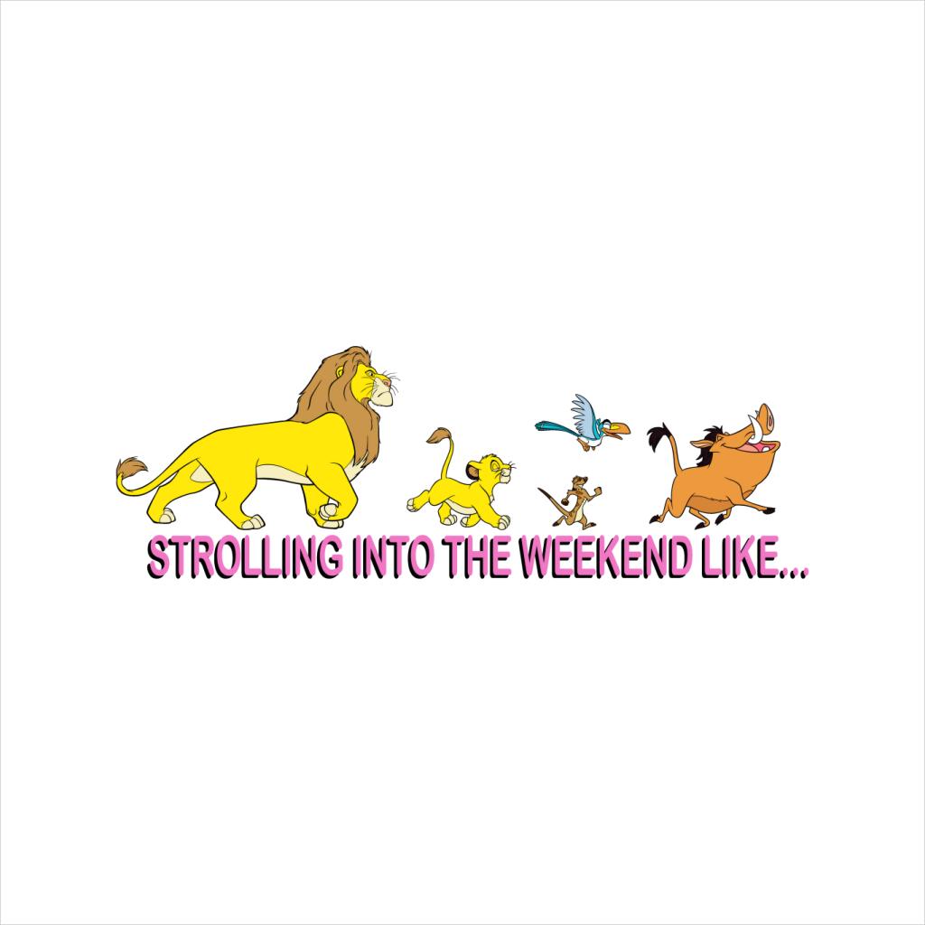 Disney The Lion King Strolling Into Weekend Like Men's product image 2