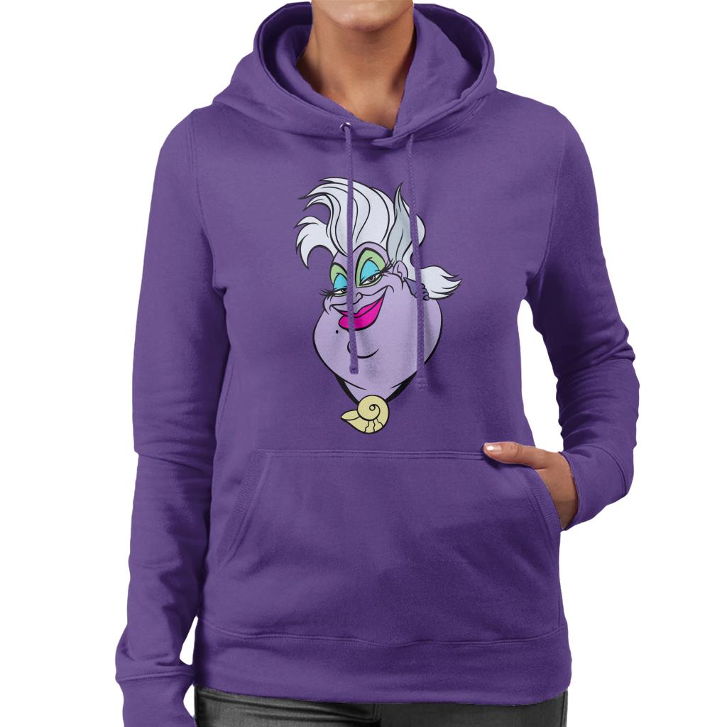 Disney Ursula Smile The Little Mermaid Women's Hooded product image 4