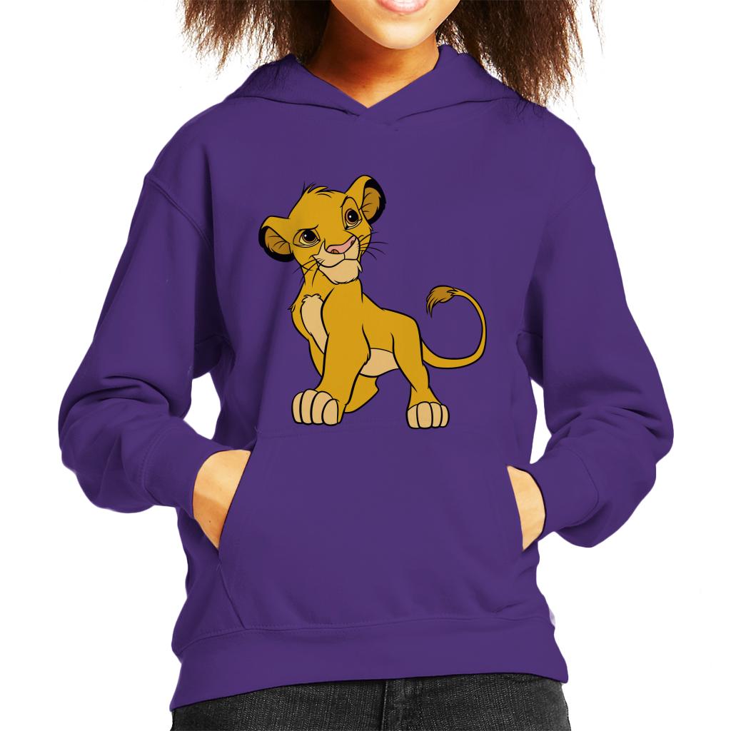 Disney Smiling Simba The Lion King Kid's Hooded Sweatshirt product image 4