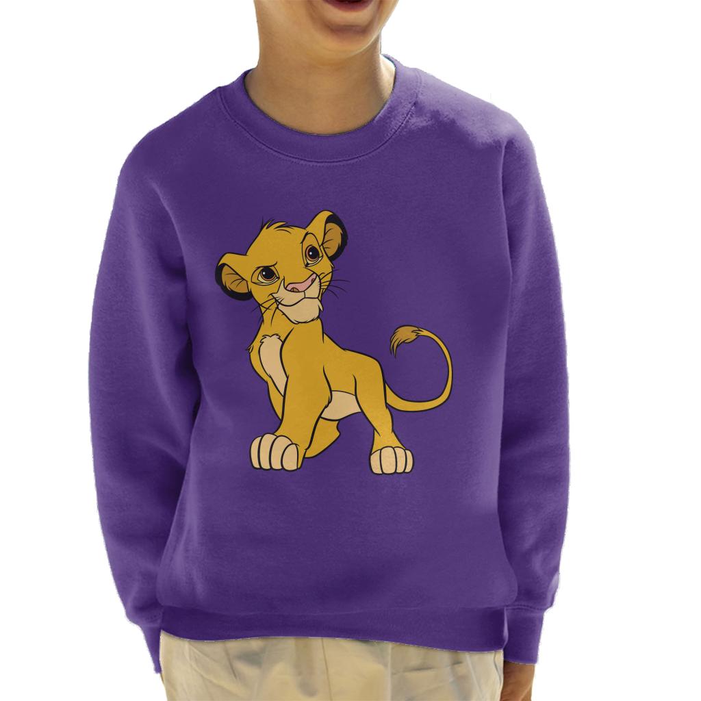 Disney Smiling Simba The Lion King Kid's Sweatshirt product image 4