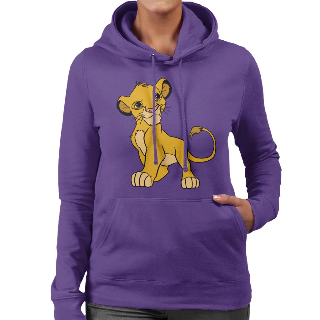 Disney Smiling Simba The Lion King Women's Hooded Sweatshirt product image 6