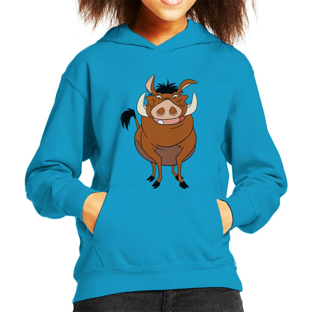 Disney Pumbaa Smile The Lion King Kid's Hooded Sweatshirt product image 4