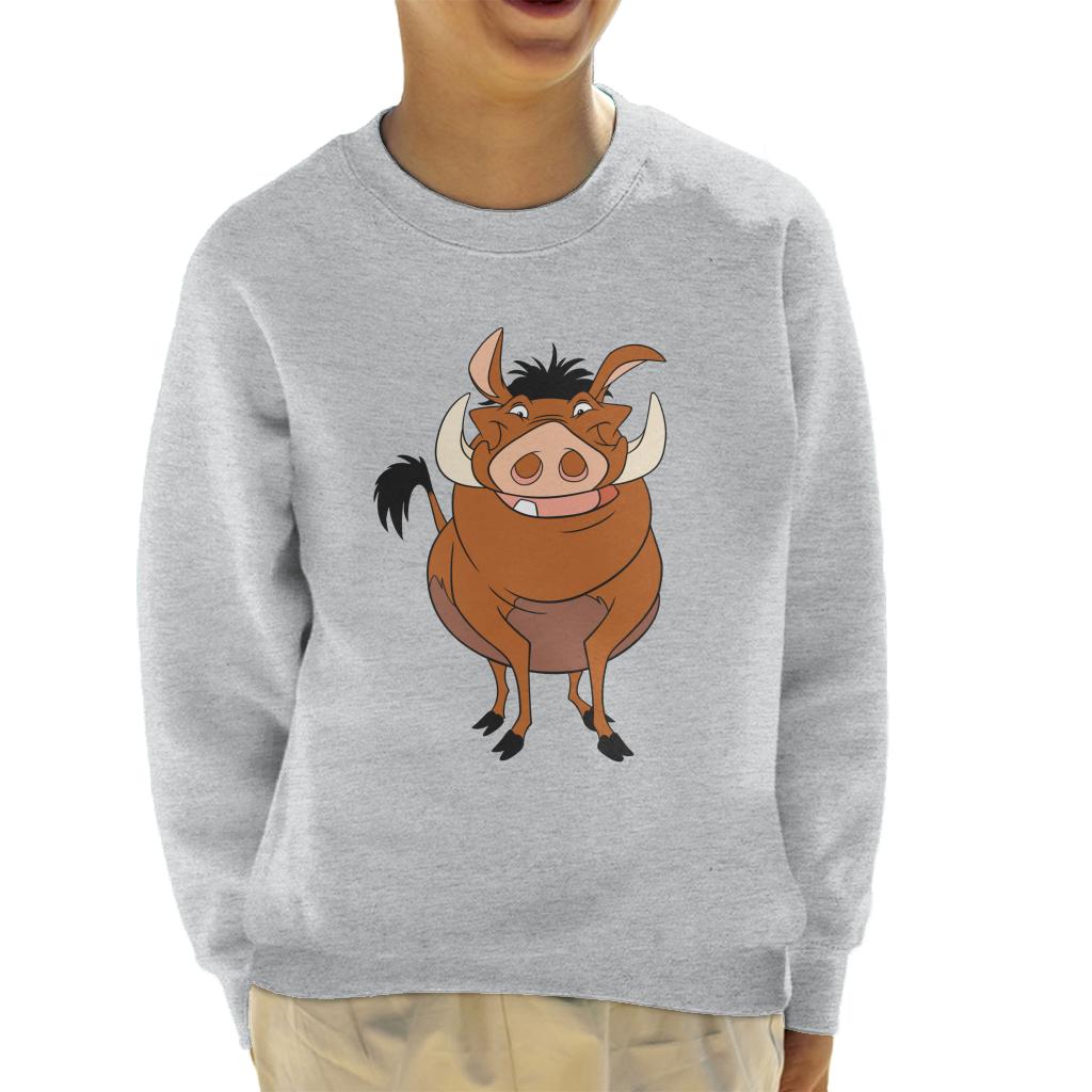Disney Pumbaa Smile The Lion King Kid's Sweatshirt product image 1