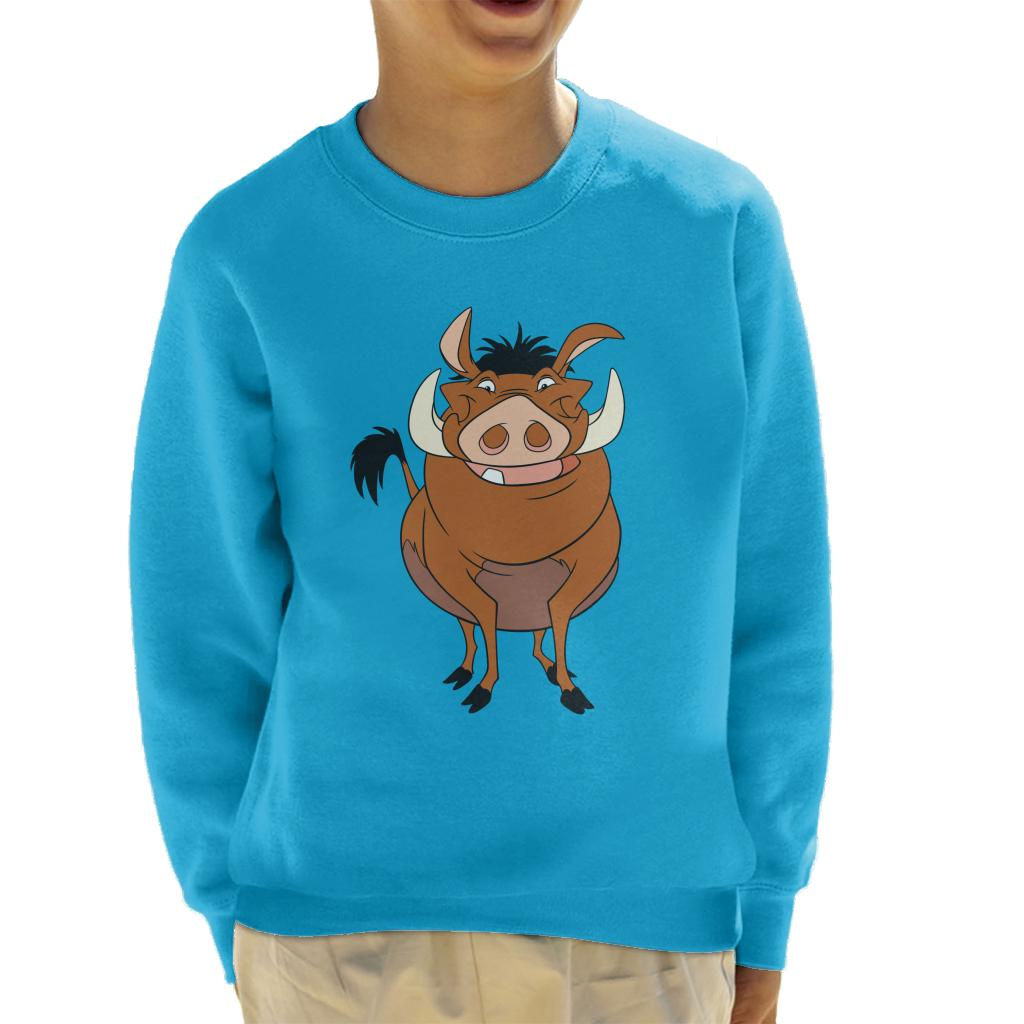 Disney Pumbaa Smile The Lion King Kid's Sweatshirt product image 4