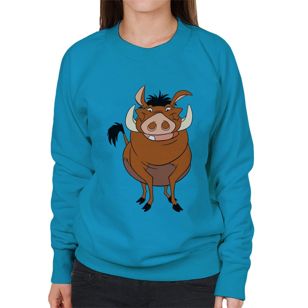 Disney Pumbaa Smile The Lion King Women's Sweatshirt product image 4