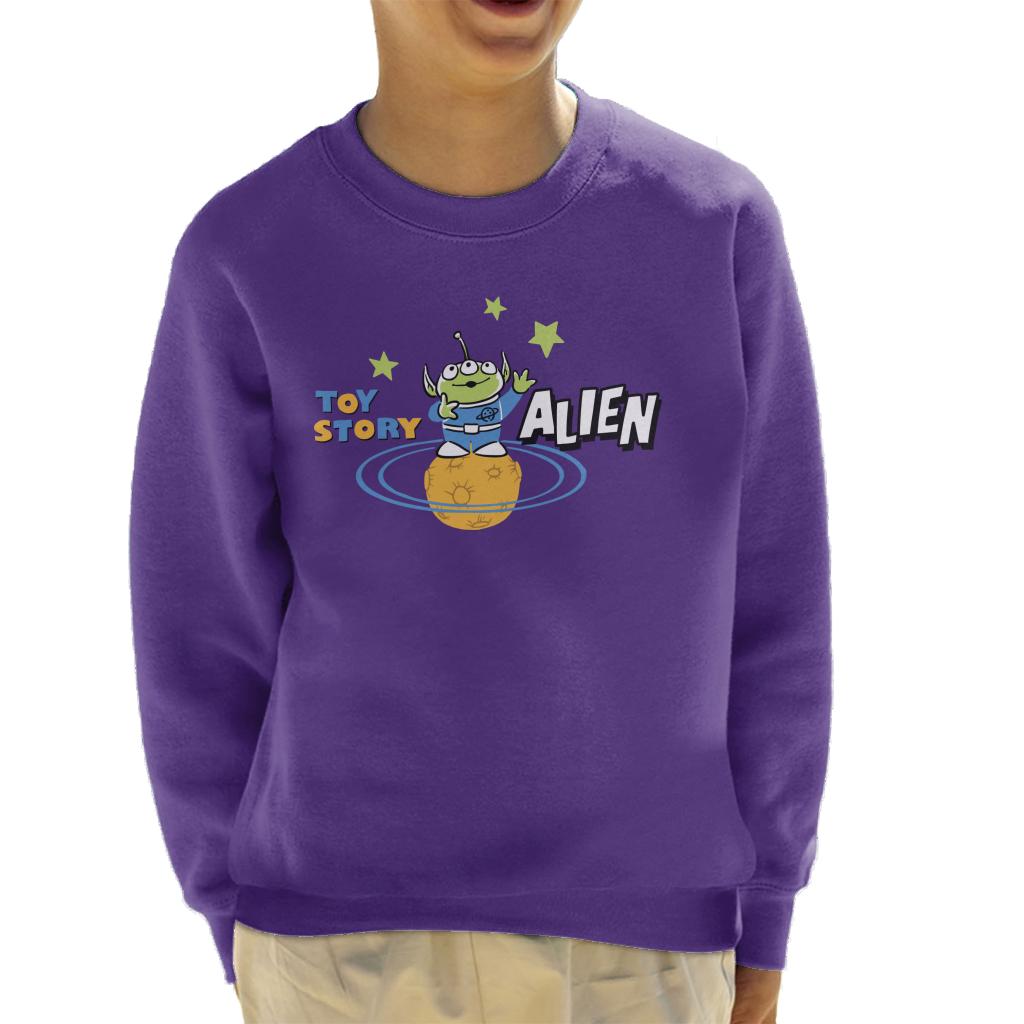 Disney Toy Story Pizza Planet Alien Kid's Sweatshirt product image 6