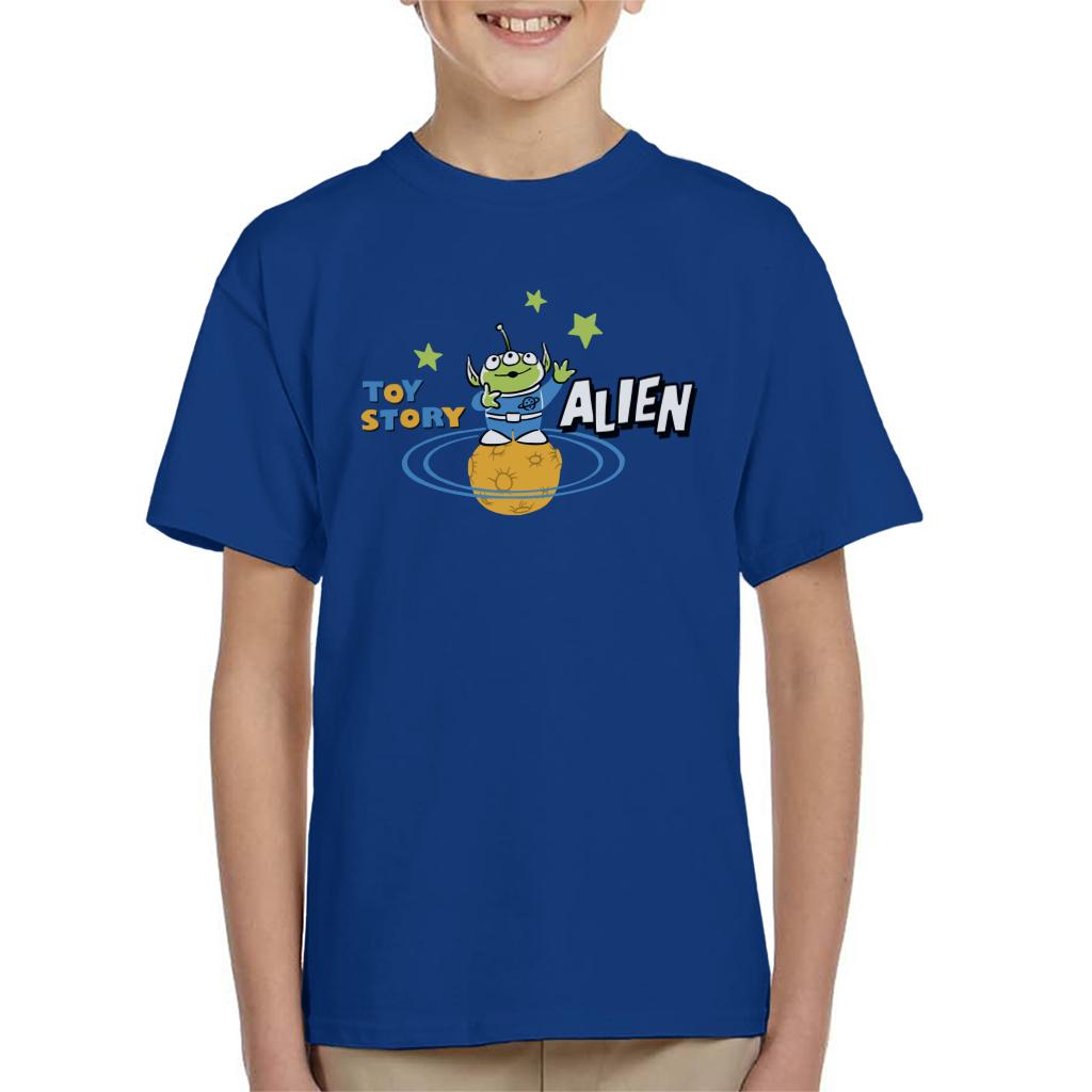 Disney Toy Story Pizza Planet Alien Kid's T-Shirt product image 1