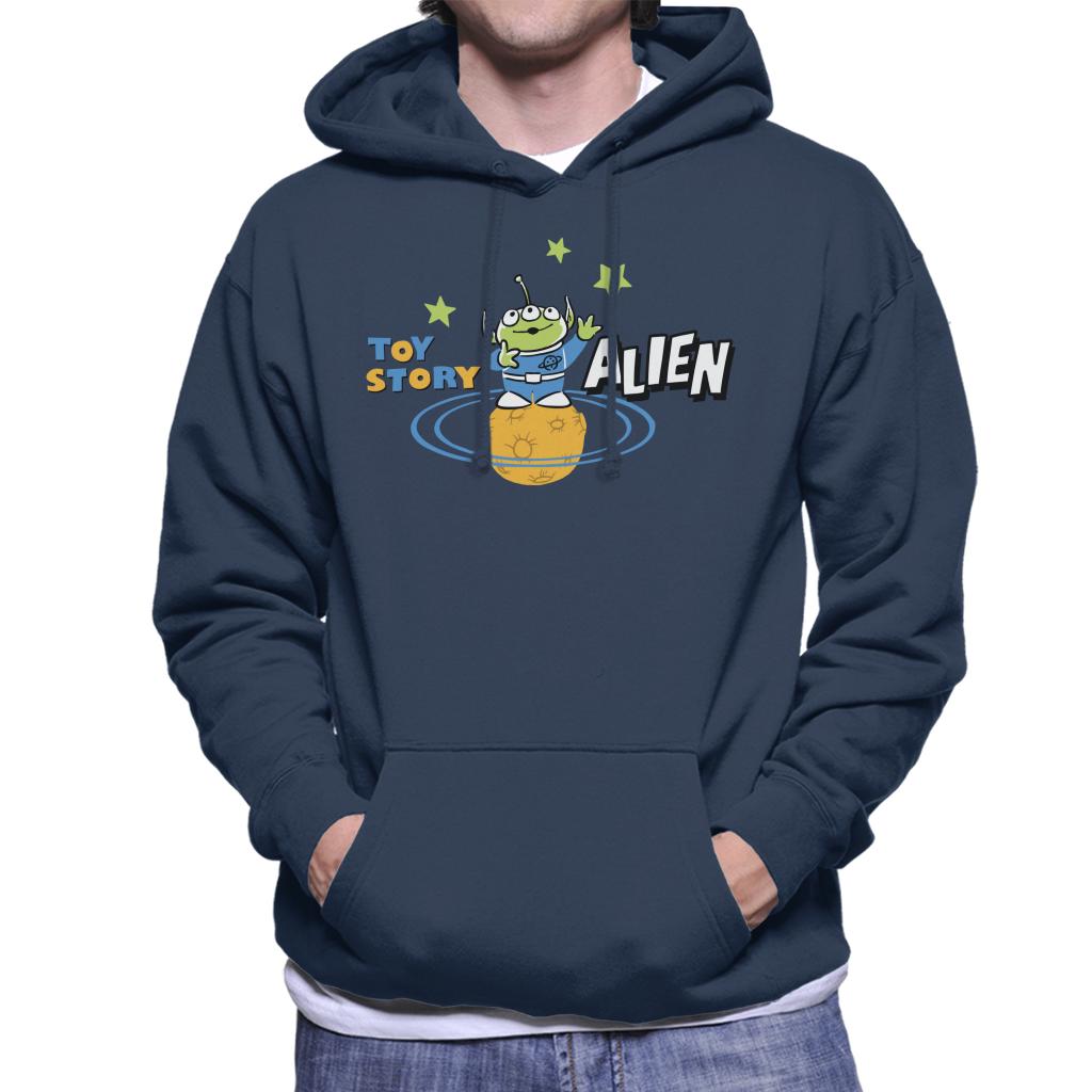 Disney Toy Story Pizza Planet Alien Men's Hooded Sweatshirt product image 4