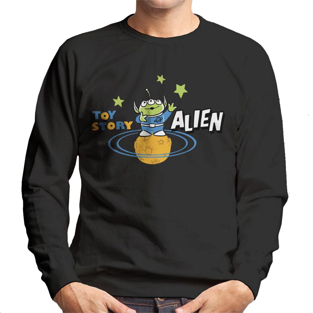 Disney Toy Story Pizza Planet Alien Men's Sweatshirt product image 1