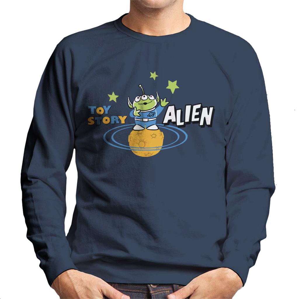 Disney Toy Story Pizza Planet Alien Men's Sweatshirt product image 4