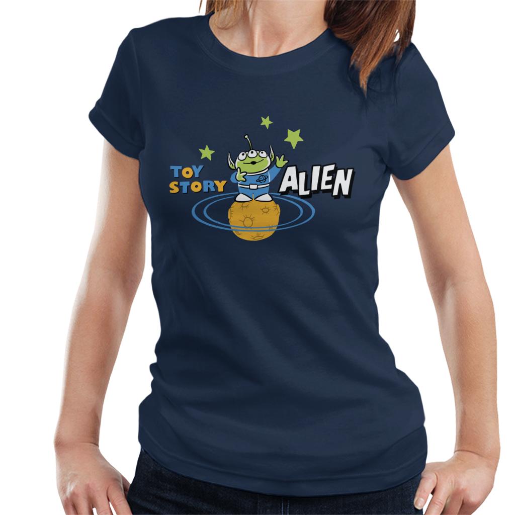 Disney Toy Story Pizza Planet Alien Women's T-Shirt product image 4