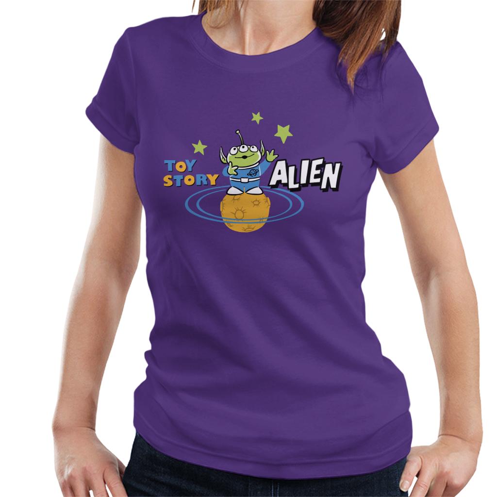 Disney Toy Story Pizza Planet Alien Women's T-Shirt product image 6