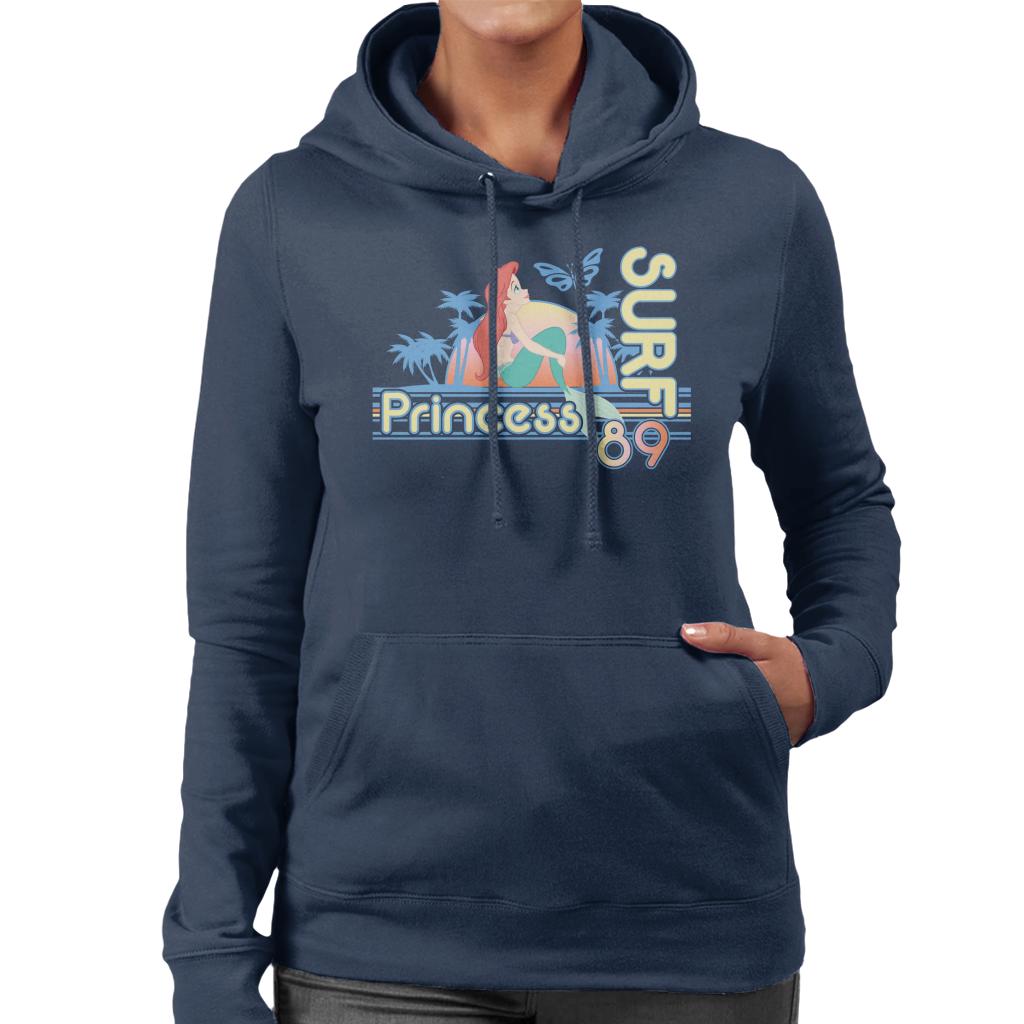 Disney Surf Princess 89 The Little Mermaid Women's Hooded product image 4