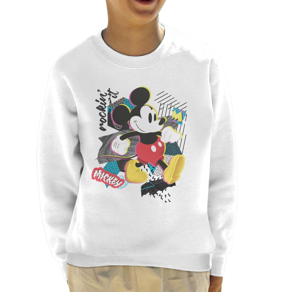 Disney Mickey Mouse Rockin It Retro Kid's Sweatshirt product image 4